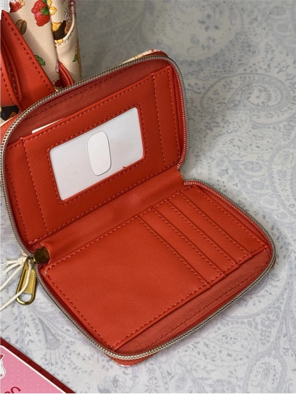 Loungefly Strawberry Shortcake & Orange Blossom Faux Pebbled Leather Set
